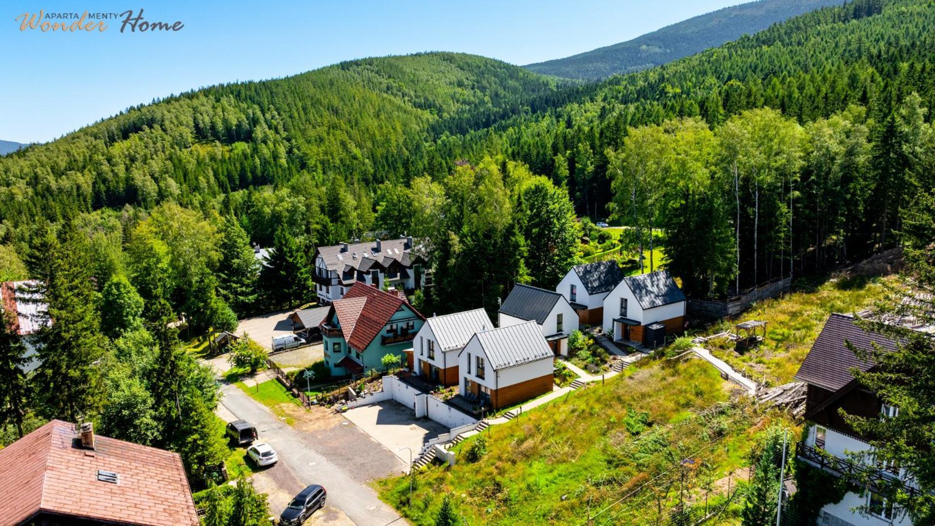 Wonder Home - Domki Gorskie Wolnostojace Z Prywatnymi Tarasami - Zielona Okolica Karpacz Exteriér fotografie