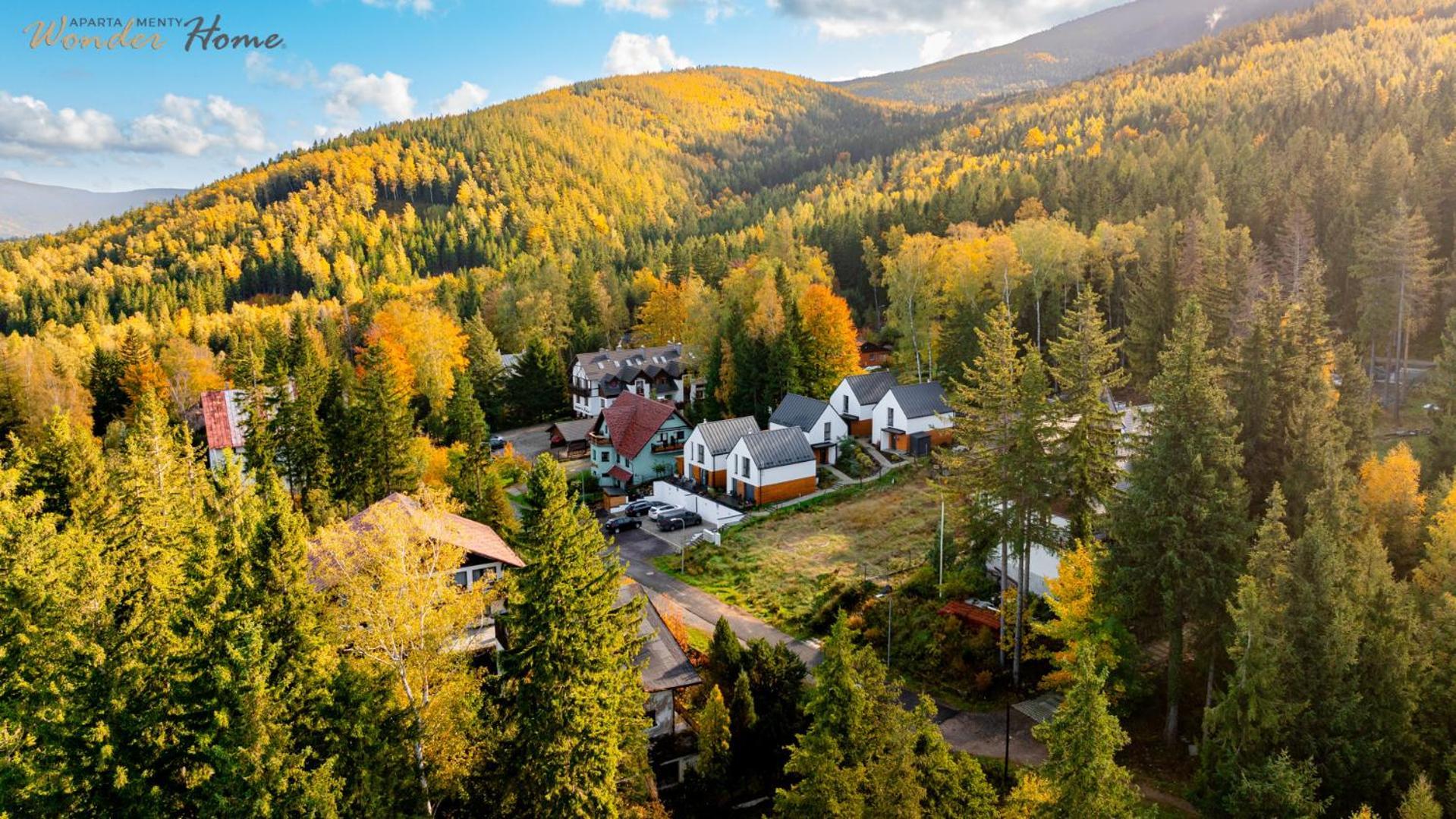 Wonder Home - Domki Gorskie Wolnostojace Z Prywatnymi Tarasami - Zielona Okolica Karpacz Exteriér fotografie